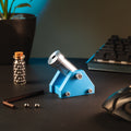 VULCAN-X Mini Desktop Cannon with 50 Steel Balls – Premium Metal Decorative Model