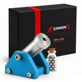 VULCAN-X Mini Desktop Cannon with 50 Steel Balls – Premium Metal Decorative Model