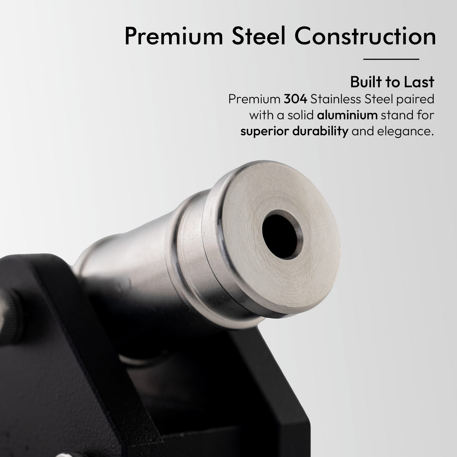 SPARTAN-X Mini Desktop Metal Cannon with 50 Steel Balls (Black Edition) – Stainless Steel Decorative Showpiece
