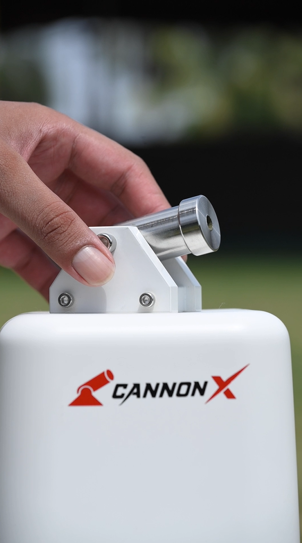 VULCAN-X Mini Desktop Cannon with 50 Steel Balls  – Premium Metal Decorative Model